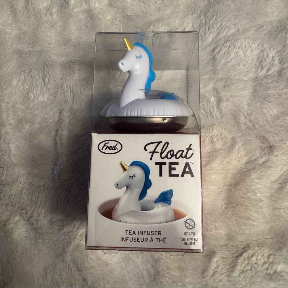 Fred Unicorn Pool Float‎ Tea Infuser Novelty New in Box - Picture 3 of 3